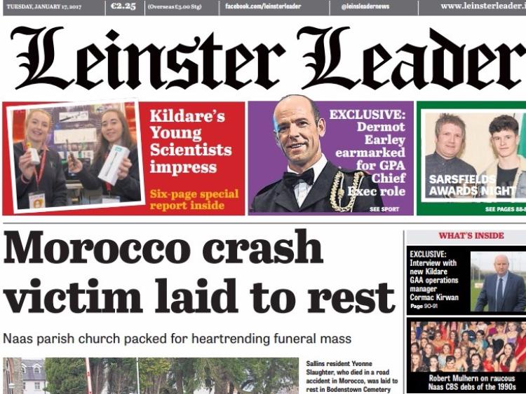 IN THIS WEEK'S LEINSTER LEADER...