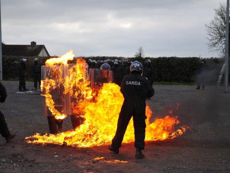 Kildare cops on fire!