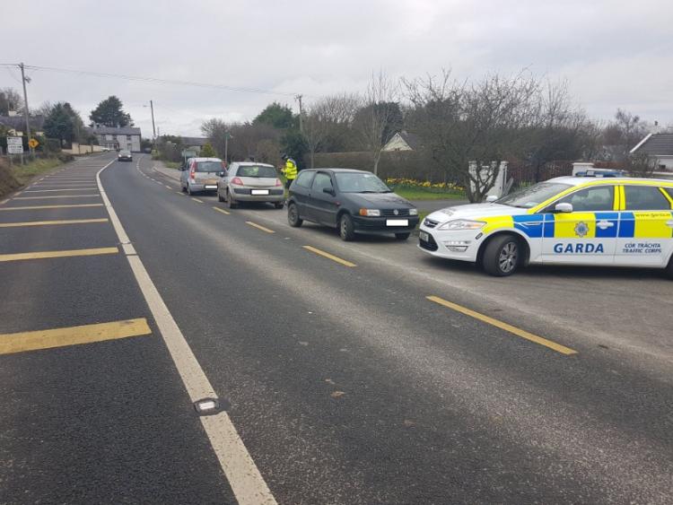 Naas Gardai seize commercial vehicle at checkpoint