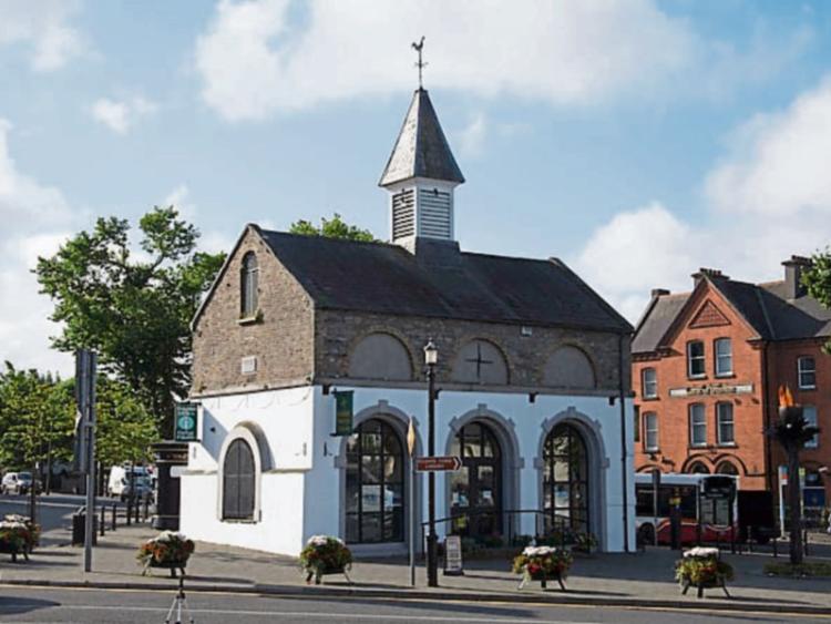 Chamber lights up Kildare town with St Brigid's cross