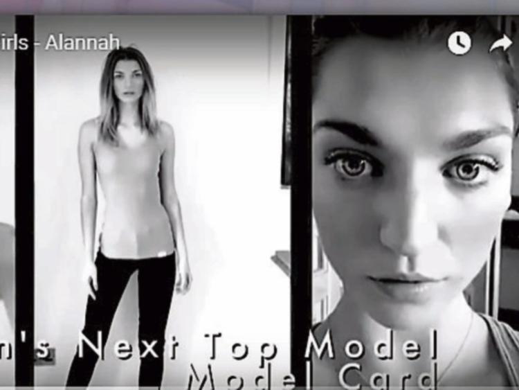 Naas girl in Next Top Model 