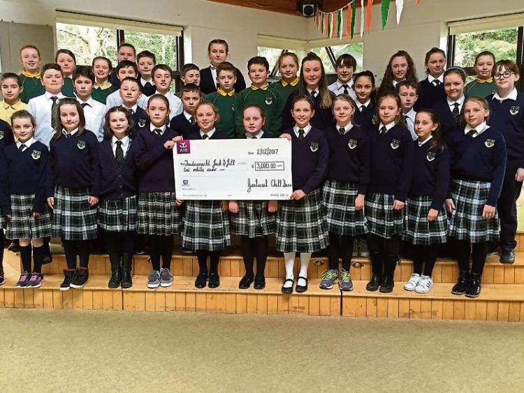 Newbridge Gael Scoil choir raise &euro;3,000&nbsp;for Jack and Jill