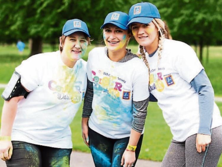 Kildare town Aldi workers to take part in Cancer Colour Dash event 