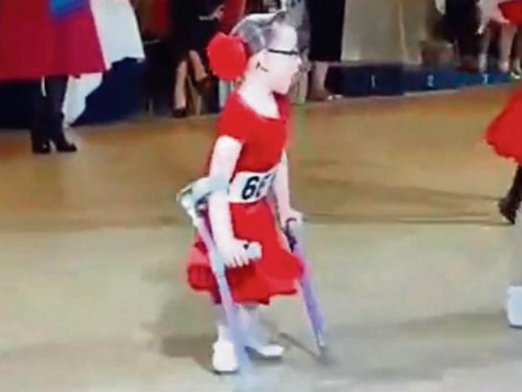 WATCH: 7-year-old Kildare girl that was told she wouldn't walk beats the odds