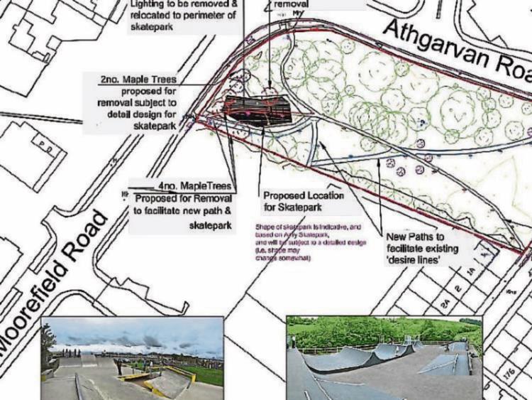 A Newbridge estate has set up petition against a planned skatepark 