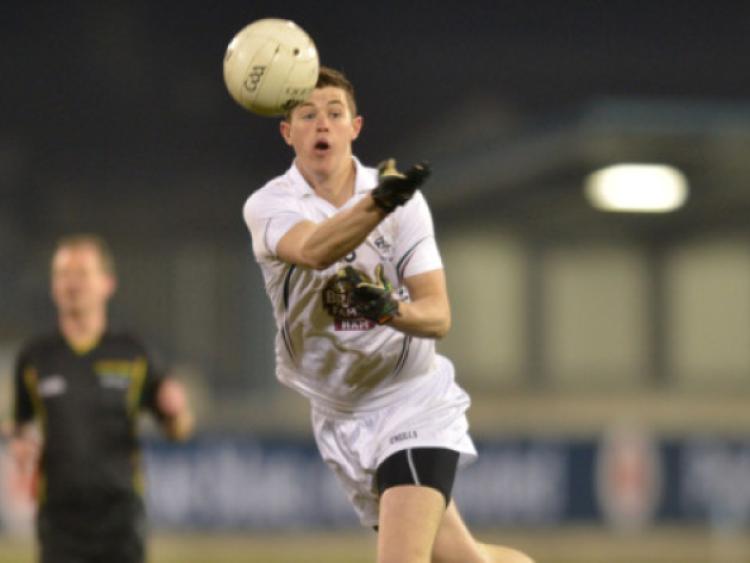 Paddy Brophy of Kildare against Laois in the Leinster under 21 football semi final at Parnell Park. Photo: Adrian Melia