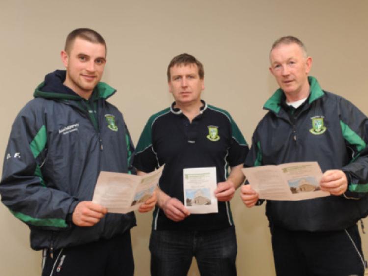Moorefield GAA Club. Daryl Flynn, Martin Murray, Pat Flynn,   Photo. Jimmy Fullam.