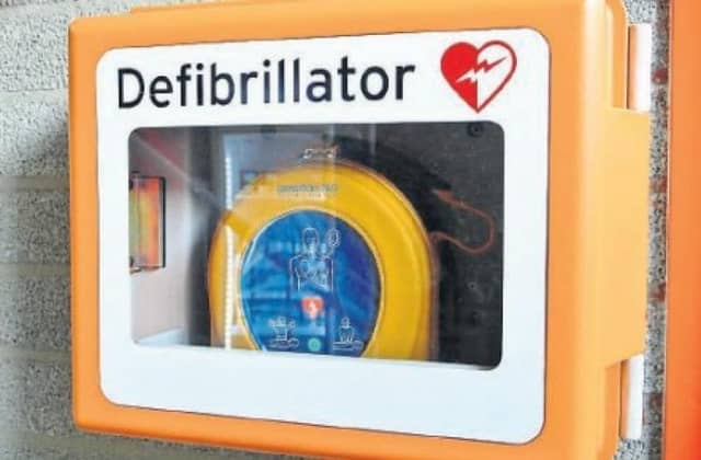 ABOVE: File photograph showing an example of an Automated External Defibrillator (AED)