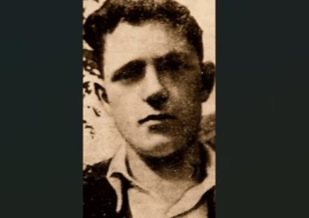 Frank Conroy was only 22 years of age when he was killed in action during the Spanish Civil War. Photograph credit: Kildare Library Service via ‘On The Trail of Frank Conroy’ by James Durney