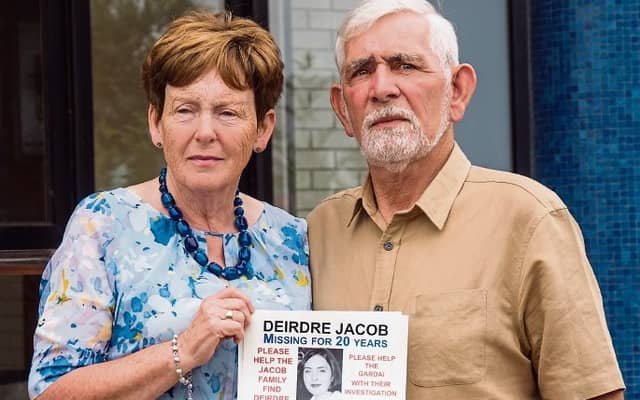 Deirdre Jacob's parents, Bernie and Michael