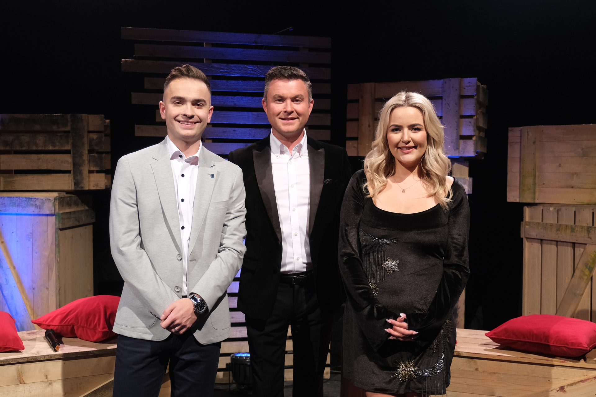 Michael English with Marty Breslin and Megan O'Hara