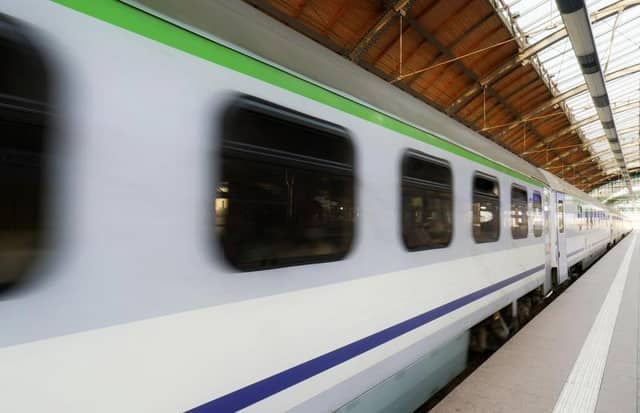 Kildare gardaí probing assault at this train station. FILE PHOTOGRAPH / PIXABAY