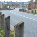 The controversial wooden bollards