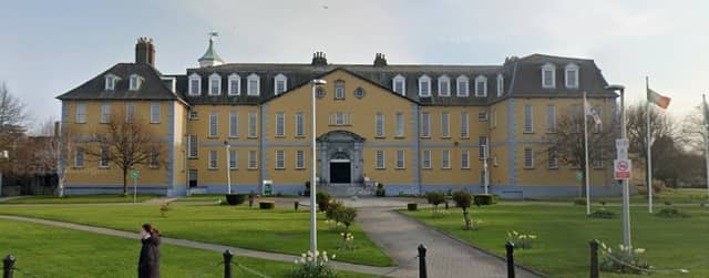 ABOVE: The official headquarters of the HSE is located inside Dr Steevens' Hospital, Dublin 8, County Dublin. Photograph credit: Google Maps Street View