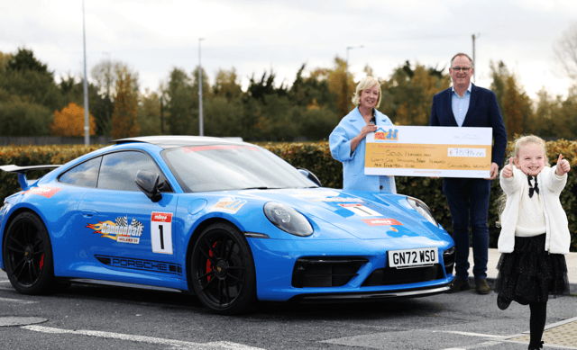 Cannonball Ireland thanks the people of Kildare as fundraising exceeds €2 million. Photograph credit: Leon Farrell / Photocall Ireland