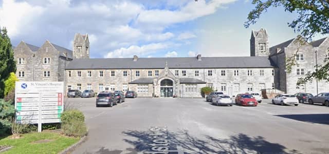 The exterior of St Vincent's Hospital in Athy. Photograph credit: Google Maps Street View