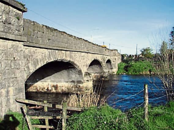 Alexandra Bridge, near Clane - a protected Kildare structure