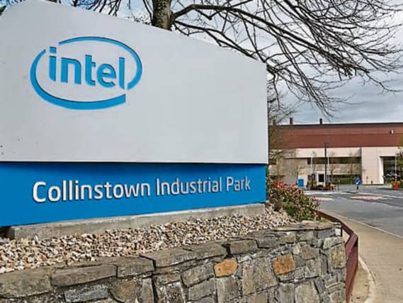 The Intel plant at Collinstown Industrial Park, Leixlip, Co Kildare