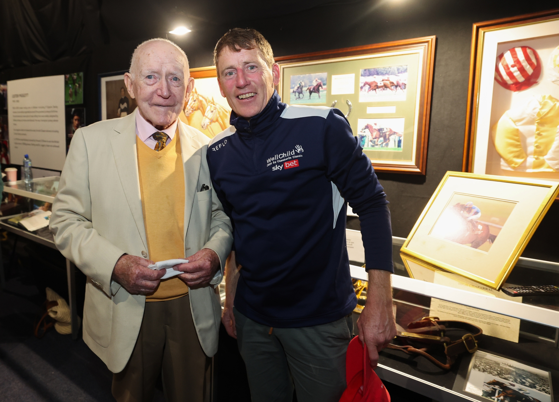 Sean Coughlan with Johnny Murtagh (Photo: Lorraine O'Sullivan)