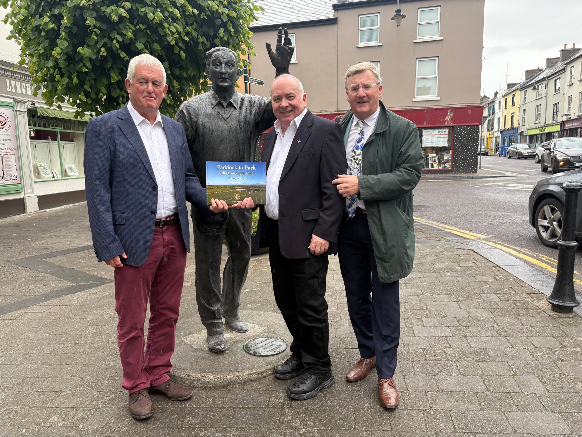 Book about Cill Dara RFC recognised at Listowel Writer's Week