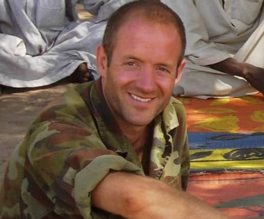 Dr Cathal Berry TD when he was on an overseas mission with the Army Ranger Wing. File photograph.