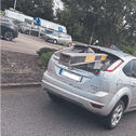 The barrier went straight through the car in the vicinity of Tesco, Newcastle West
