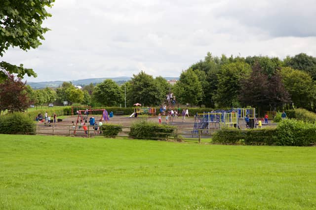The playground at Monread Park