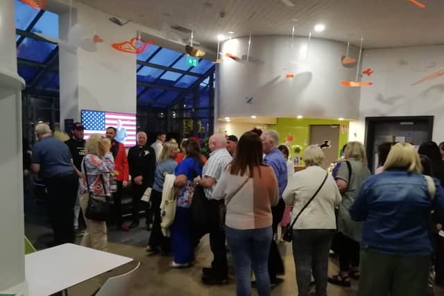 The praise and respect was definitely reciprocated by the cast, as they met with audience members afterwards in the foyer of the Riverbank... and sure, wasn't great craic was had by all!