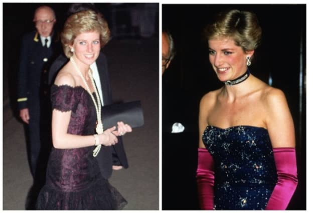 The exhibition will feature Princess Diana’s most famous and highly glamourous garments