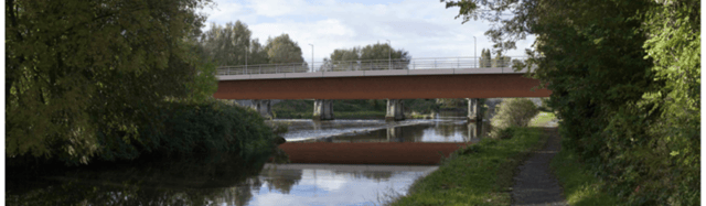 A new bridge over the River Barrow is part of the scheme