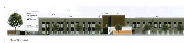 The total demolition area is approximately 4,150 square metres.