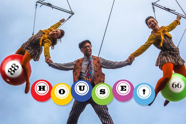 Fidget Feet Aerial Dance Theatre will bring their Aerial Bingo show to ...