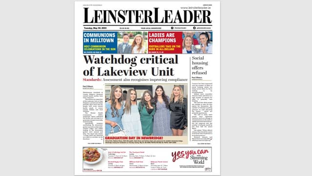 The current edition of the LEINSTER LEADER