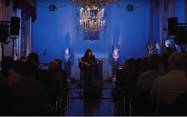 Anna Mieke performing at Castletown House.