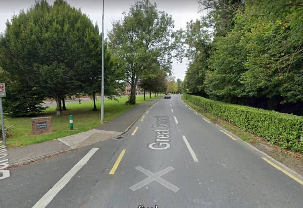 The council was asked to install traffic calming measures on the road, with emphasis on the entrances to nearby estates, such as Baroda Court (ABOVE). Pic: Google Maps Street View