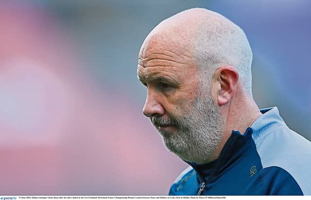 Kildare manager Glenn Ryan, Photo by Piaras Ó Mídheach/Sportsfile