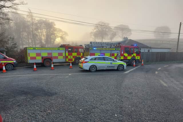 The crash location is near the R412 which links the Naas to Kilcullen Road with Dunlavin.