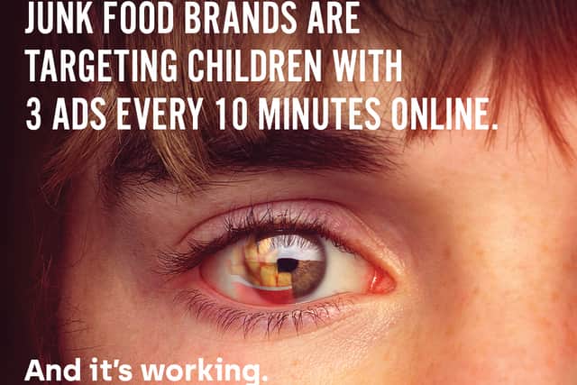 Separate UK research shows under-16s are exposed to 15.1 billion junk food ads every year online, Australian studies show junk food brands are targeting children with three ads every 10 minutes online and in Canada, youngsters are exposed to more than 100 ads a week.