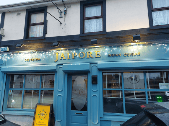 The exterior of Jaipore on Eyre Street in Newbridge