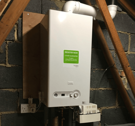 FILE PHOTO of a Vokera boiler