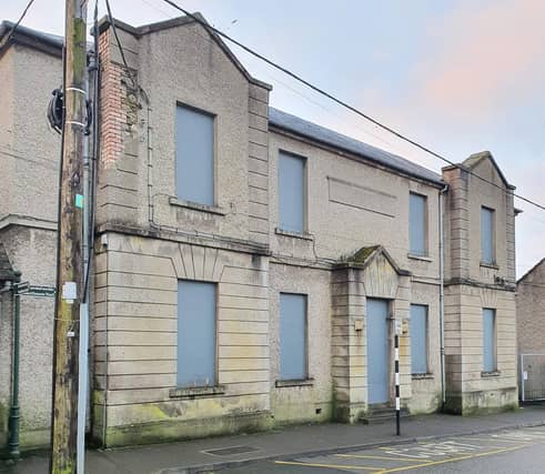 The former Motor Tax office at Basin Street, Naas