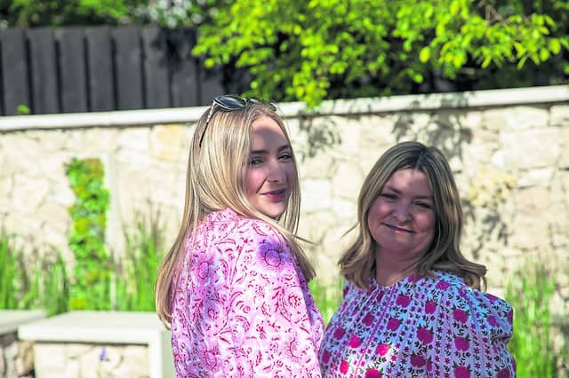 Ella and Jo McGarry of Caragh Nurseries, at Bloom