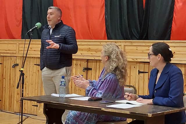 At one point, after hearing feedback from another resident of Liffey Hall, Mr Galvin said: "I apologise and agree that there should have been more consultation with local residents."