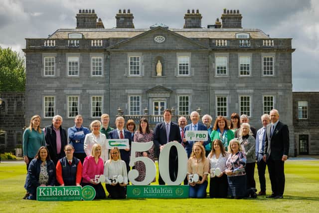 A former student of the college, Minister Heydon said: "People often speak about a transition that agriculture and farming must make as if it is something that will happen in a distant future.
