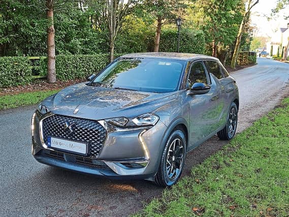 The new DS 3 E-TENSE