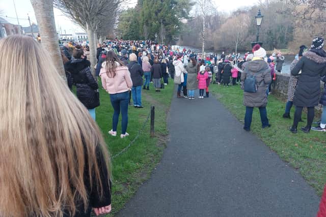 Other areas that held vigils included Naas, Athy and Maynooth.