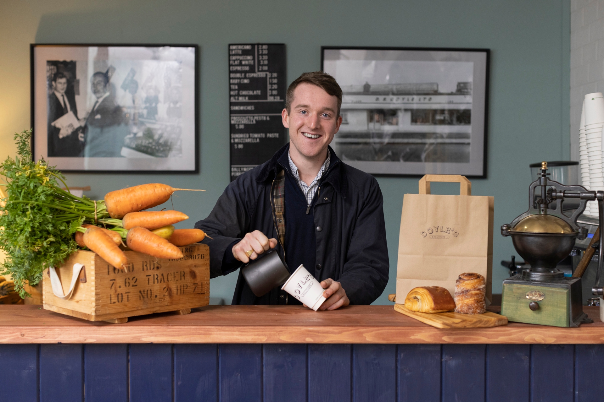Dominic Doyle of Doyle's Grocers