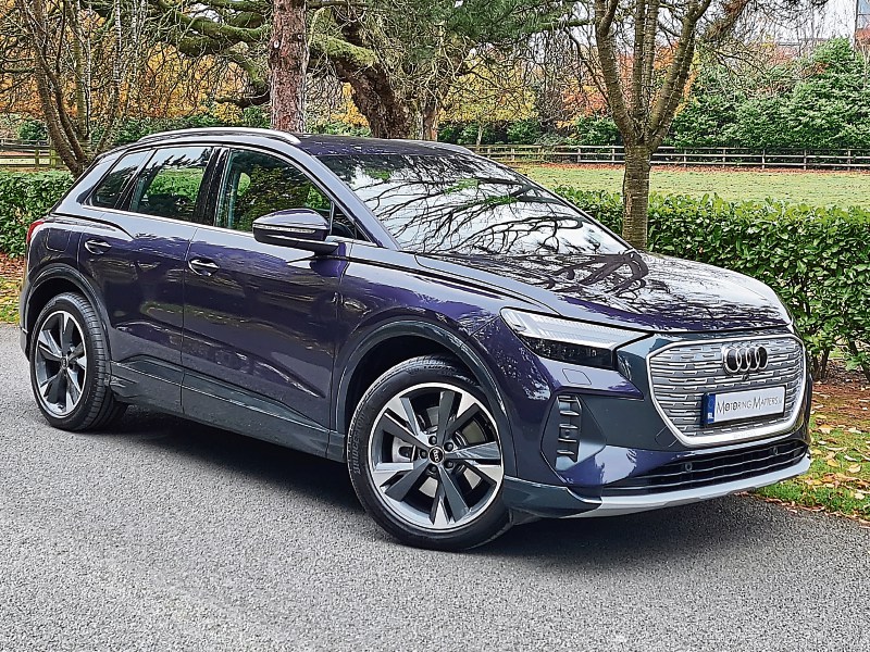 The Audi Q4 e-tron