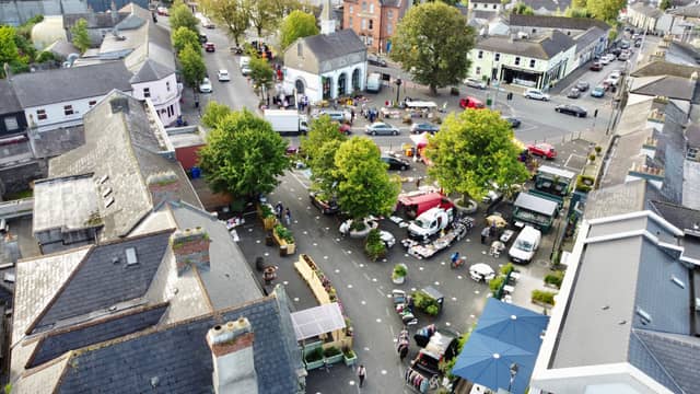 Market Day in Kildare Town last week