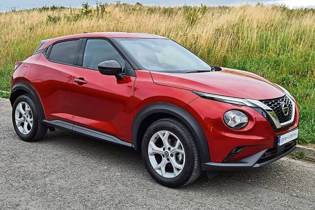 A Nissan Juke similar to the one driven by Coby Jepson when he was over the limit